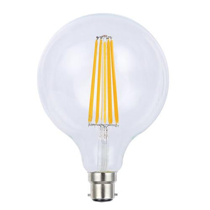 LED filament G125 Spherical Dimmable 8W B22 Globe