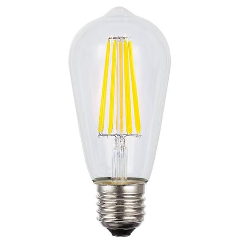 LED filament ST64 Dimmable 8W E27 Globe