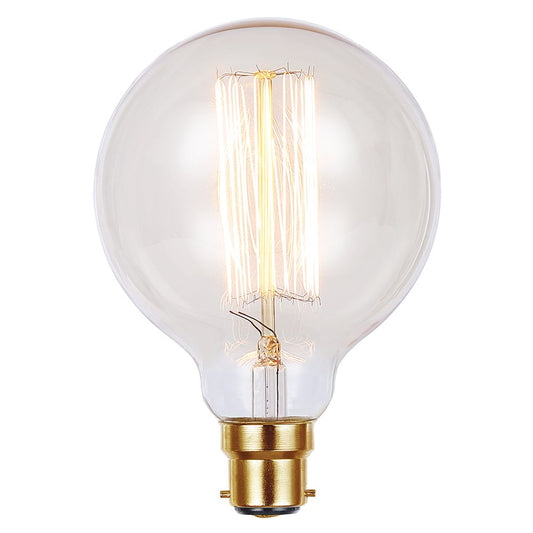Vintage Filament G95 dimmable 25W B22 Warm White Globe