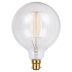 Vintage Filament G125 dimmable 25W B22 Warm White Globe
