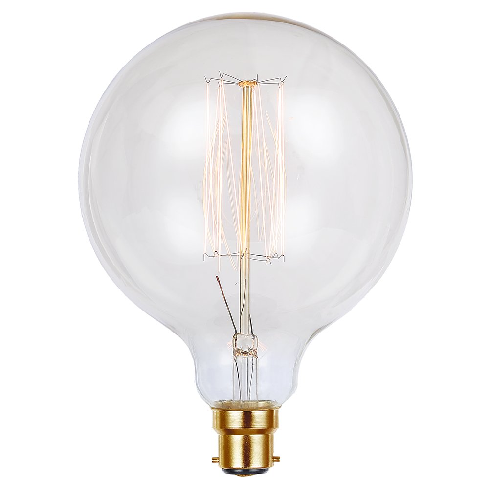 Vintage Filament G125 dimmable 25W B22 Warm White Globe
