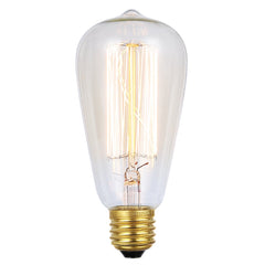 Vintage Filament ST64 dimmable 25W E27 Warm White Globe