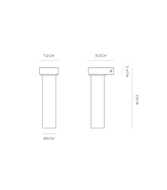 Edge LED Wall Light