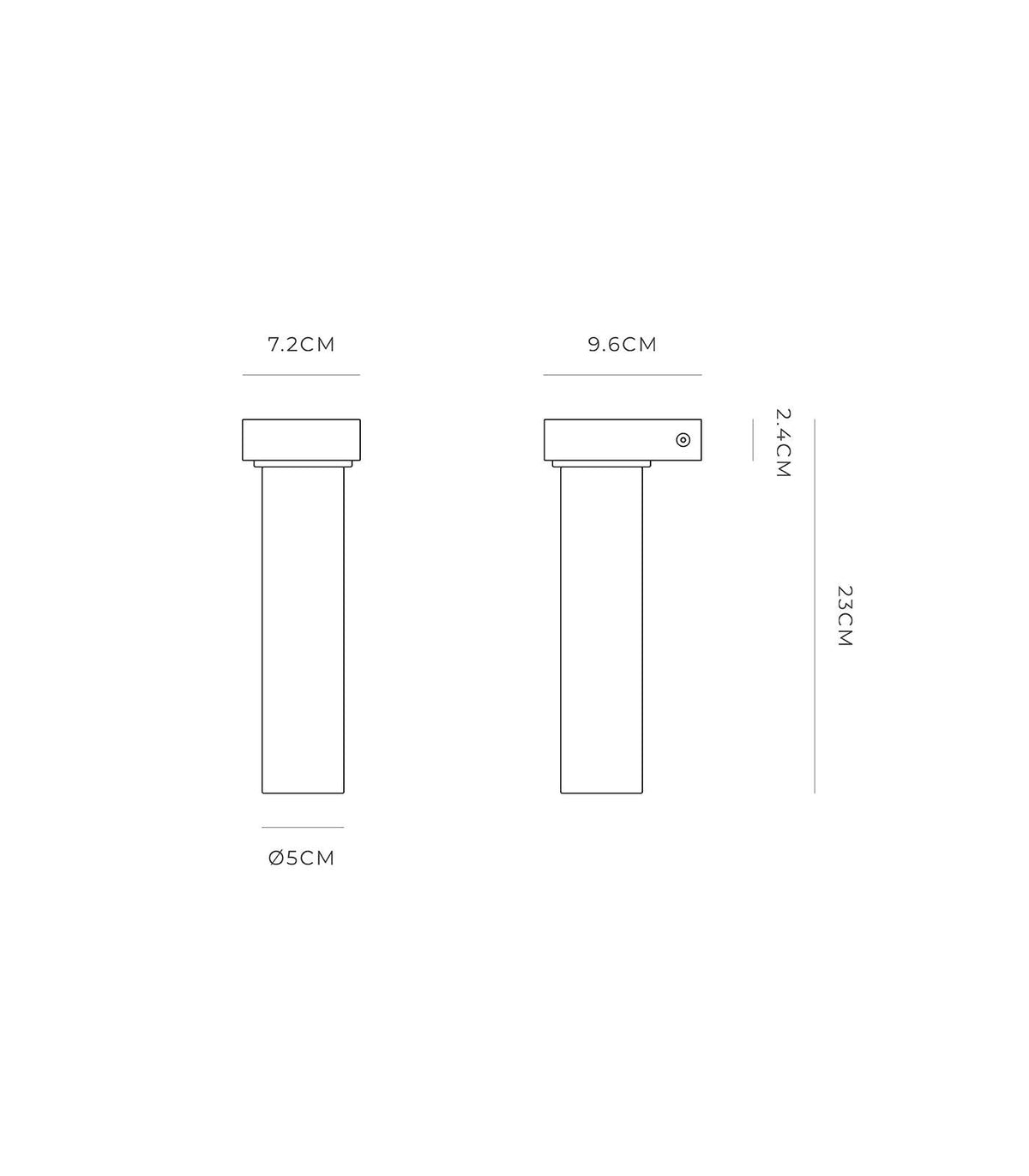 Edge LED Wall Light