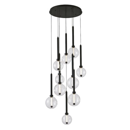 Meteor 10LT LED Cluster Pendant