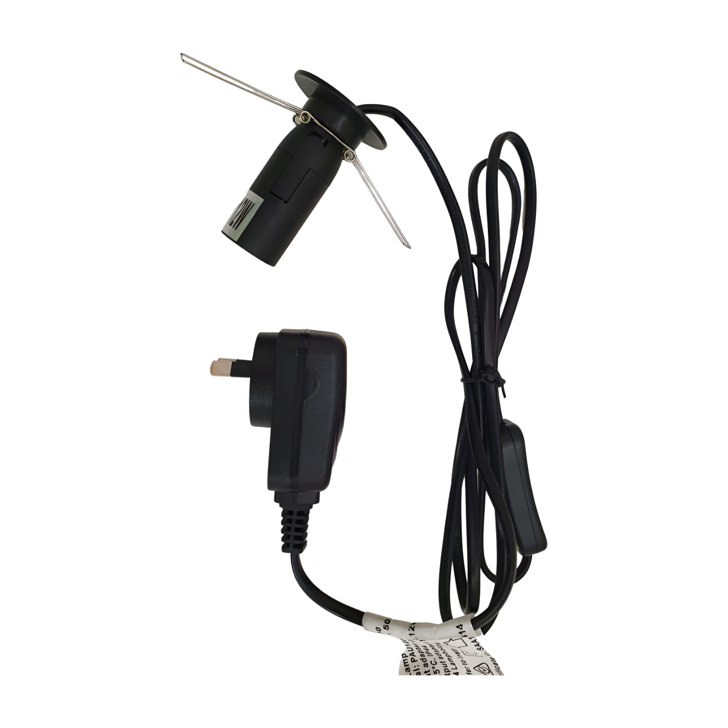 12v Salt Lamp Cordset