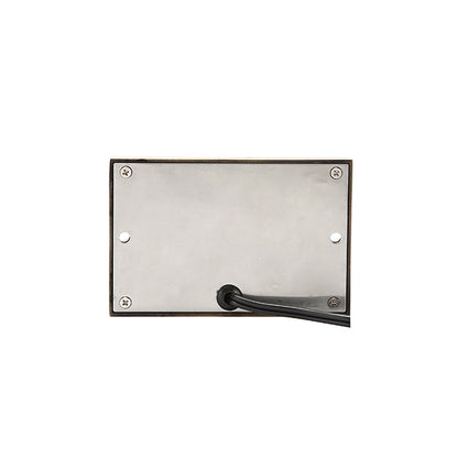 PI-SLC2110WB Small Weathered Bronze Louvered Step Light 12V