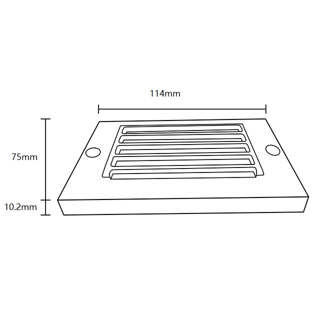 PI-SLC2111 Small Grill Step Light