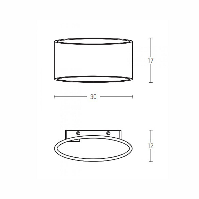 Olympia Cove Concrete Wall Light