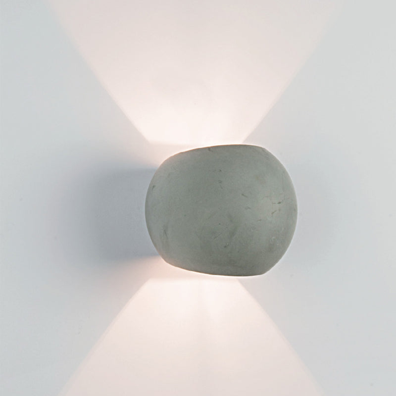 Olympia Sphere Concrete Wall Light