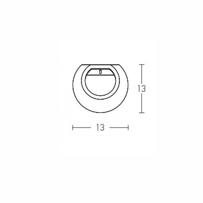 Olympia Sphere Concrete Wall Light