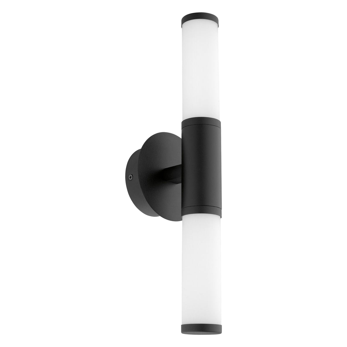 Palmera 1 2LT Vanity Wall Light Black