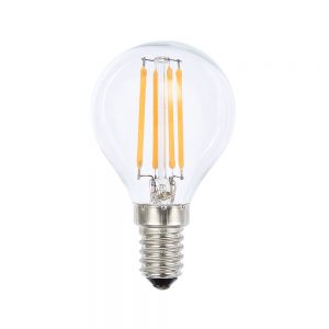 LED filament Fancy Round Dimmable 4W E14 Globe