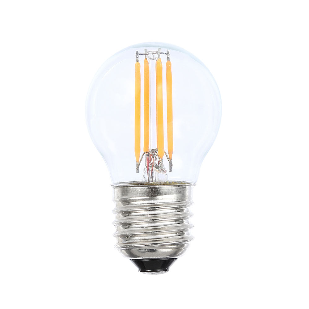 LED Filament Fancy Round Dimmable 4W E27 Globe