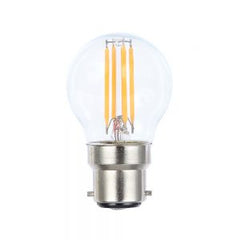 LED filament Fancy Round Dimmable 4W B22 Globe