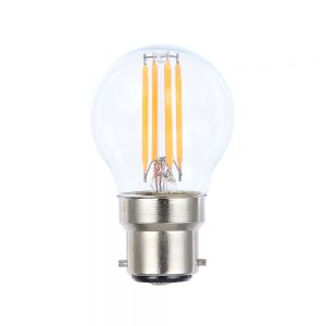 LED filament Fancy Round Dimmable 4W B22 Globe