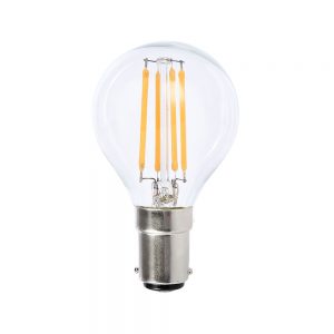 LED Filament Fancy Round Dimmable 4W B15 Globe
