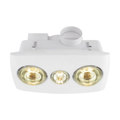Vesuvius 2 3-in-1 Exhaust Fan White