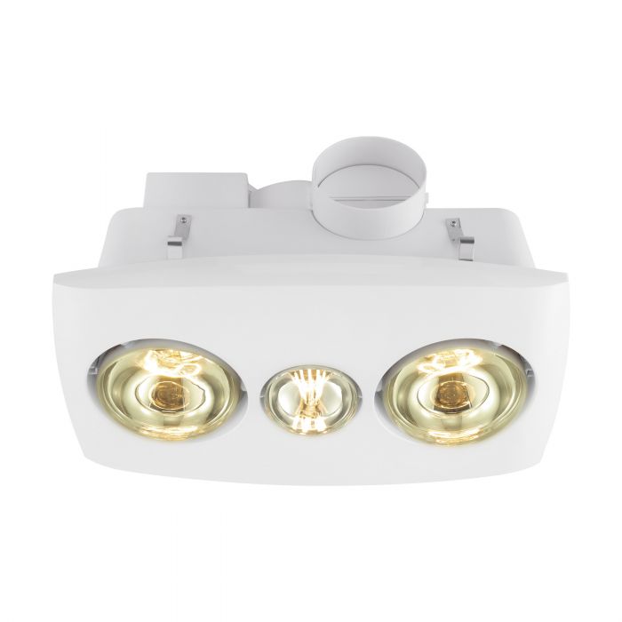 Vesuvius 2 3-in-1 Exhaust Fan White