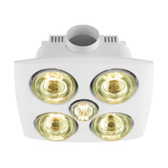 Vesuvius 4 3-in-1 Exhaust Fan White
