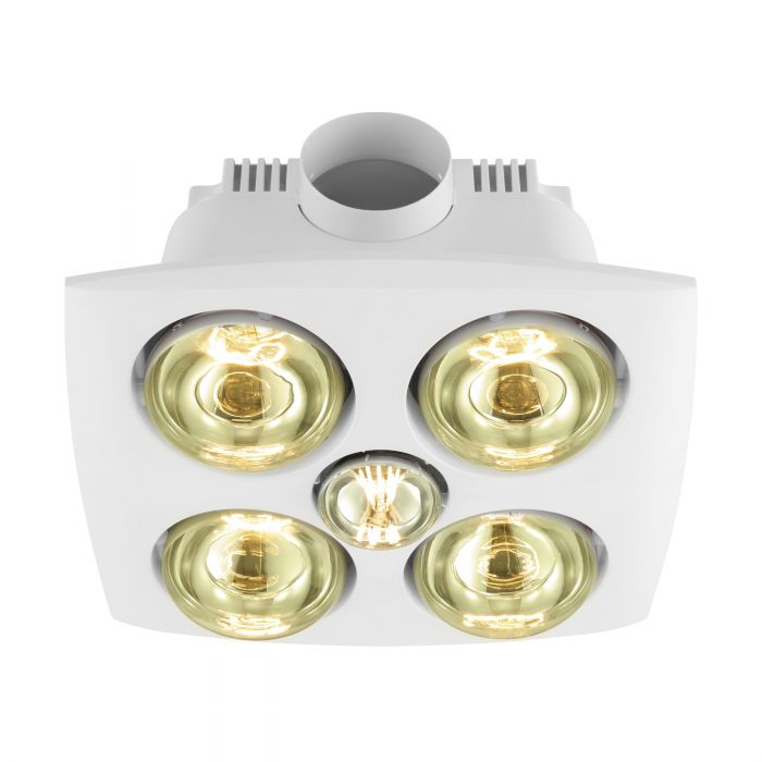 Vesuvius 4 3-in-1 Exhaust Fan White