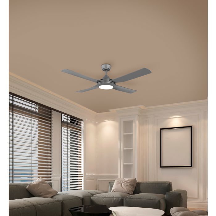 Bondi 52" AC Ceiling Fan Titanium with CCT LED Light