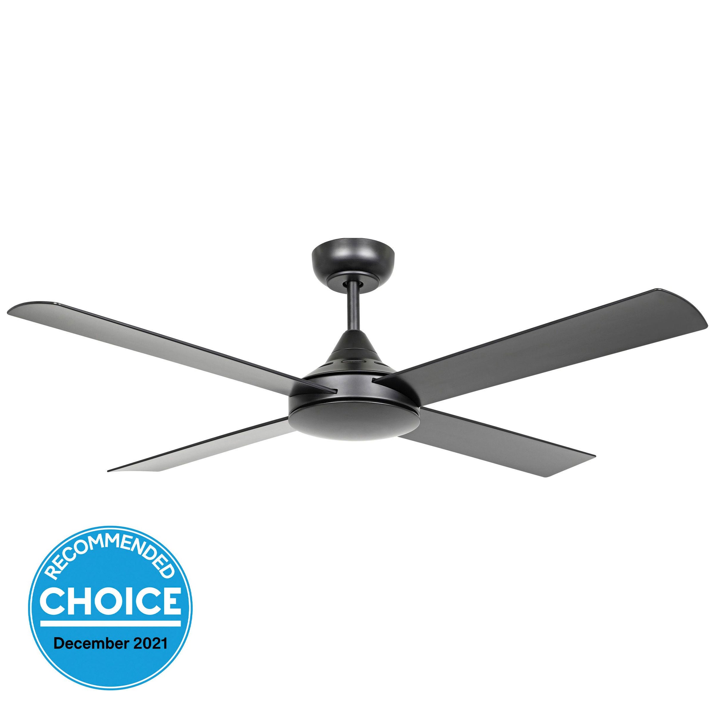 Stradbroke 48" DC Ceiling Fan Black