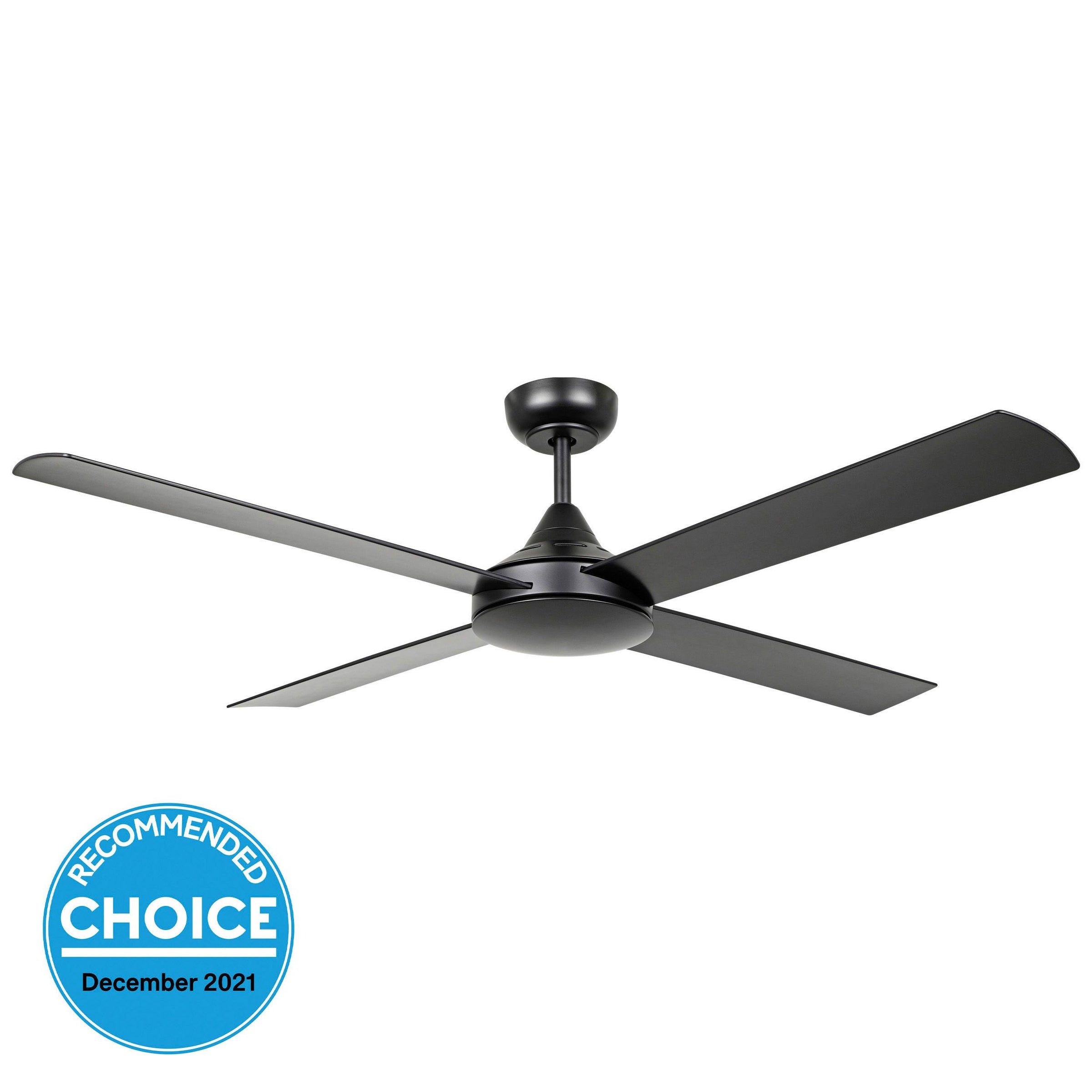 Stradbroke 52" DC Ceiling Fan Black