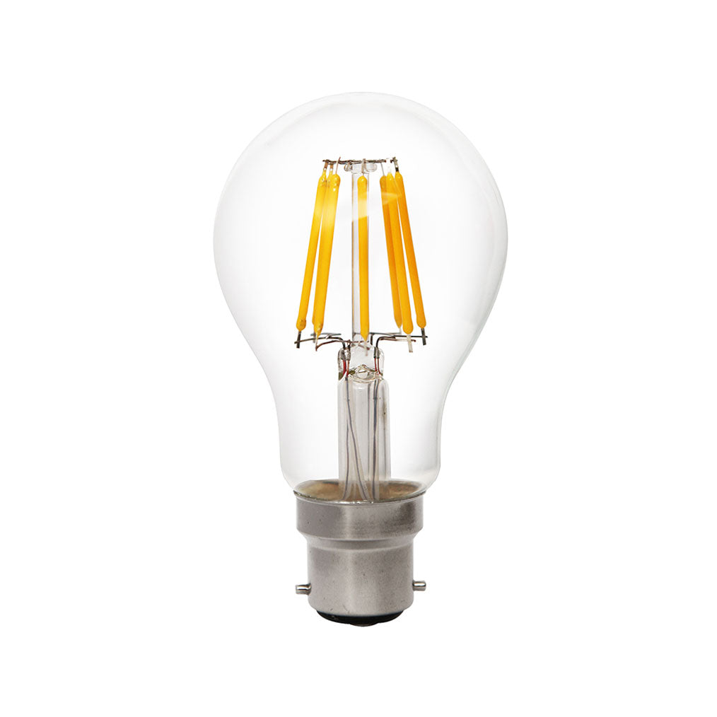 Filament GLS LED dimmable 8W B22 Globe