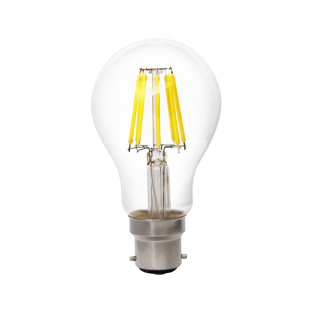 Filament GLS LED dimmable 8W B22 Globe