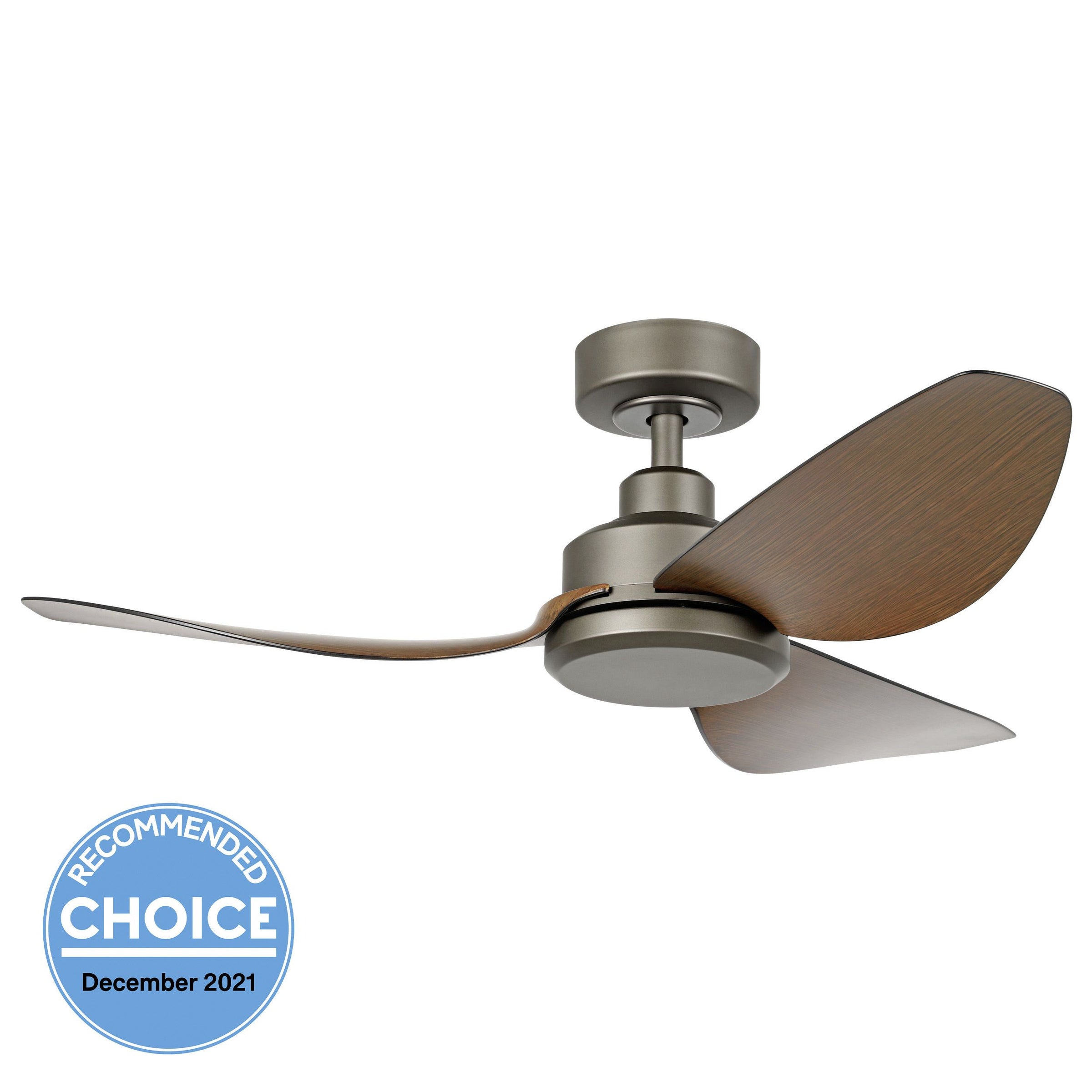 Torquay 42" DC Ceiling Fan Oil Rubbed Bronze & Koa NO LIGHT