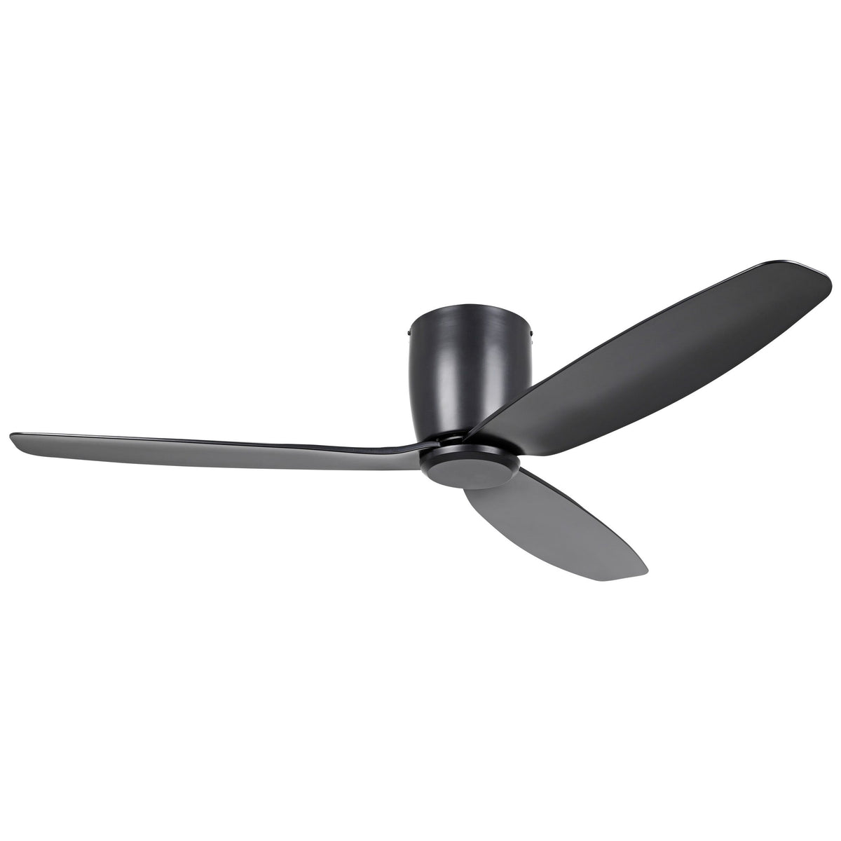 Seacliff 52" Low Profile DC Ceiling Fan Black