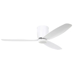 Seacliff 52" Low Profile DC Ceiling Fan with LED Light White