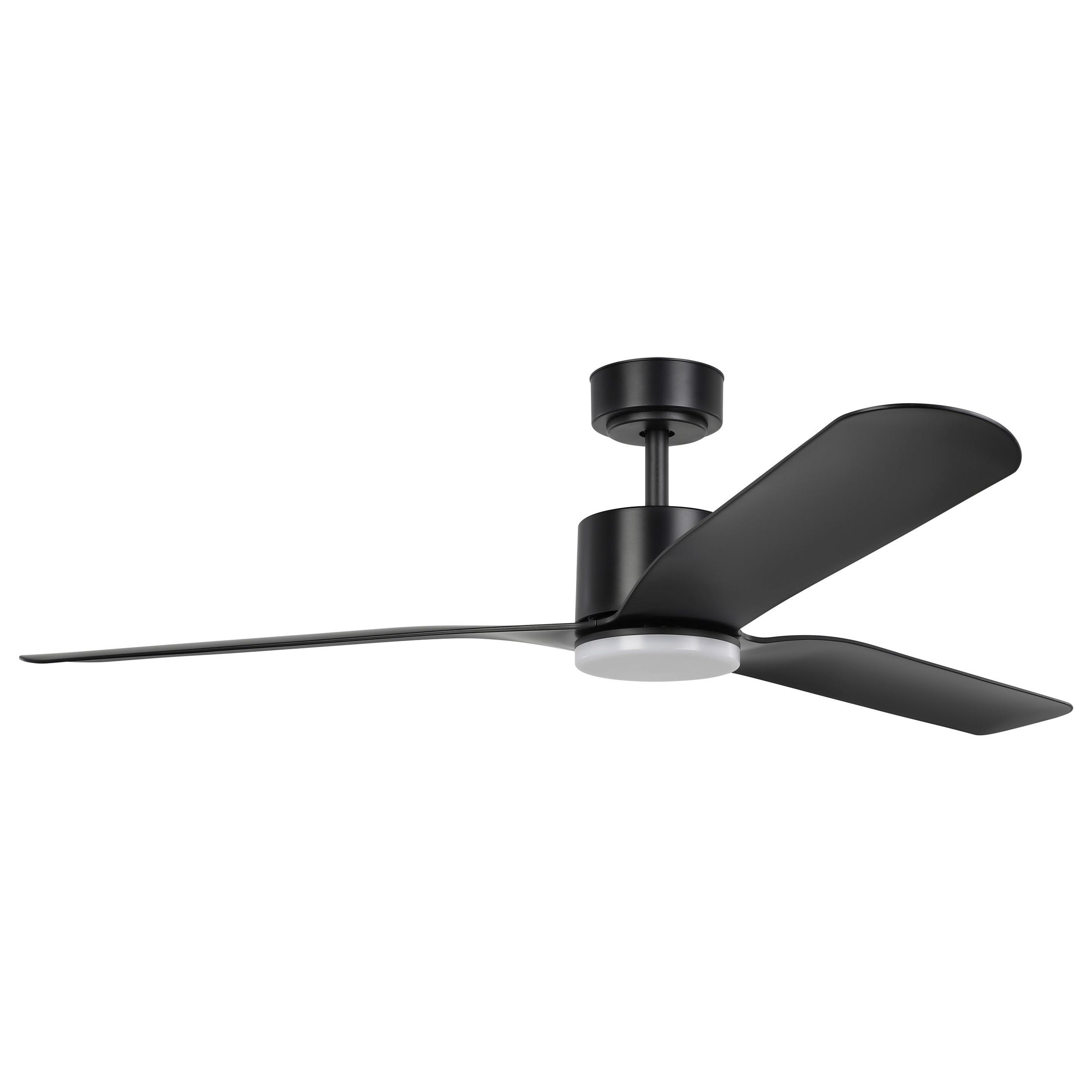 Iluka 60" DC Ceiling Fan Black with LED Light