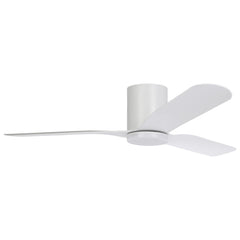 Iluka Hugger 52" DC Ceiling Fan White with LED Light