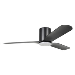 Iluka Hugger 52" DC Ceiling Fan Black with LED Light