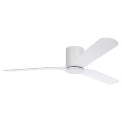 Iluka Hugger 60" DC Ceiling Fan White with LED Light