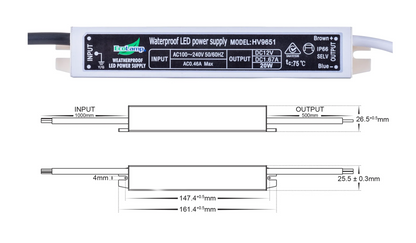 12v Weatherproof LED Driver