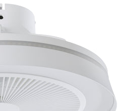 Vallonia Bladeless 19" DC Ceiling Fan with Remote Control & RGB LED Light