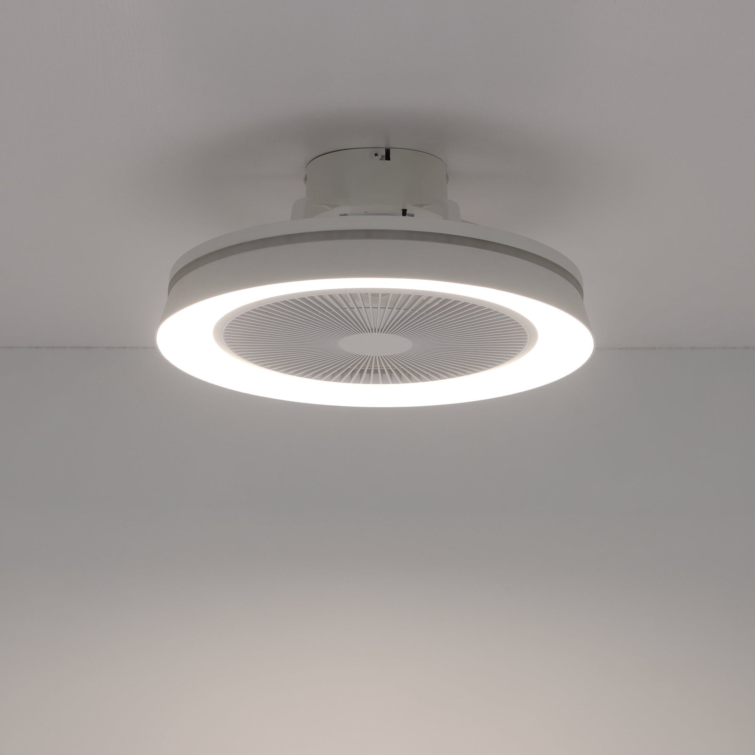 Vallonia Bladeless 19" DC Ceiling Fan with Remote Control & RGB LED Light