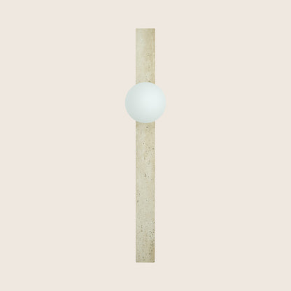 Petra Stilos Travertine Wall Light