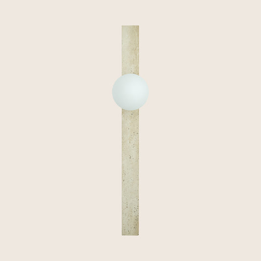 Petra Stilos Travertine Wall Light