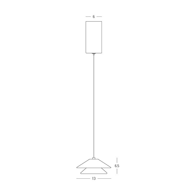 Vela Conical Pendant