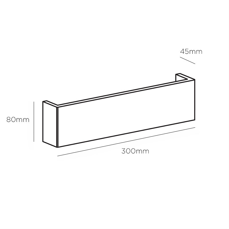 Olympia Linea Gypsum LED Wall Light
