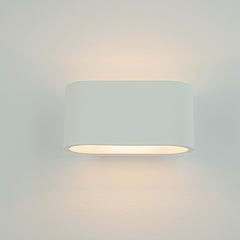 Olympia Ellipse Gypsum Wall Light