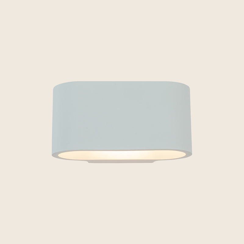 Olympia Ellipse Gypsum Wall Light