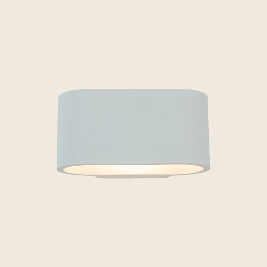 Olympia Ellipse Gypsum Wall Light