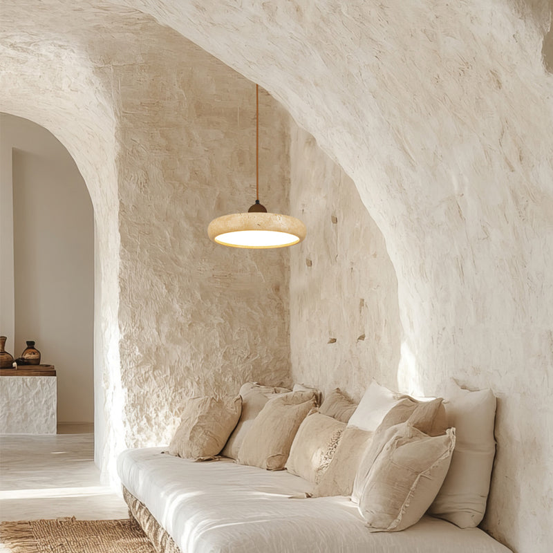 Petra 30 Travertine LED Pendant