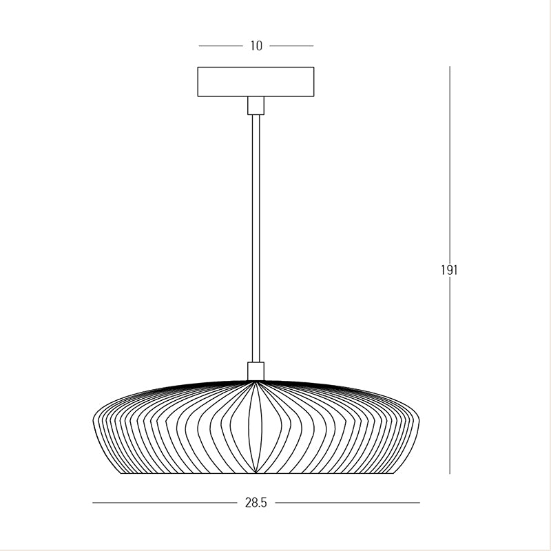 Patera Ceramic Pendant