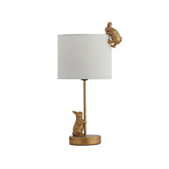 Playing Rabbits Table Lamp